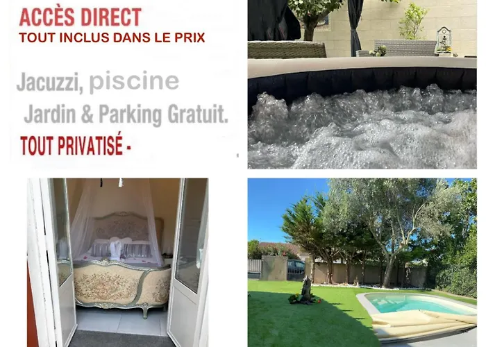 Jacuzzi A L'abri Des Vents *